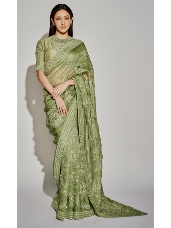 Neha Shetty in Saree set (SS - 116)