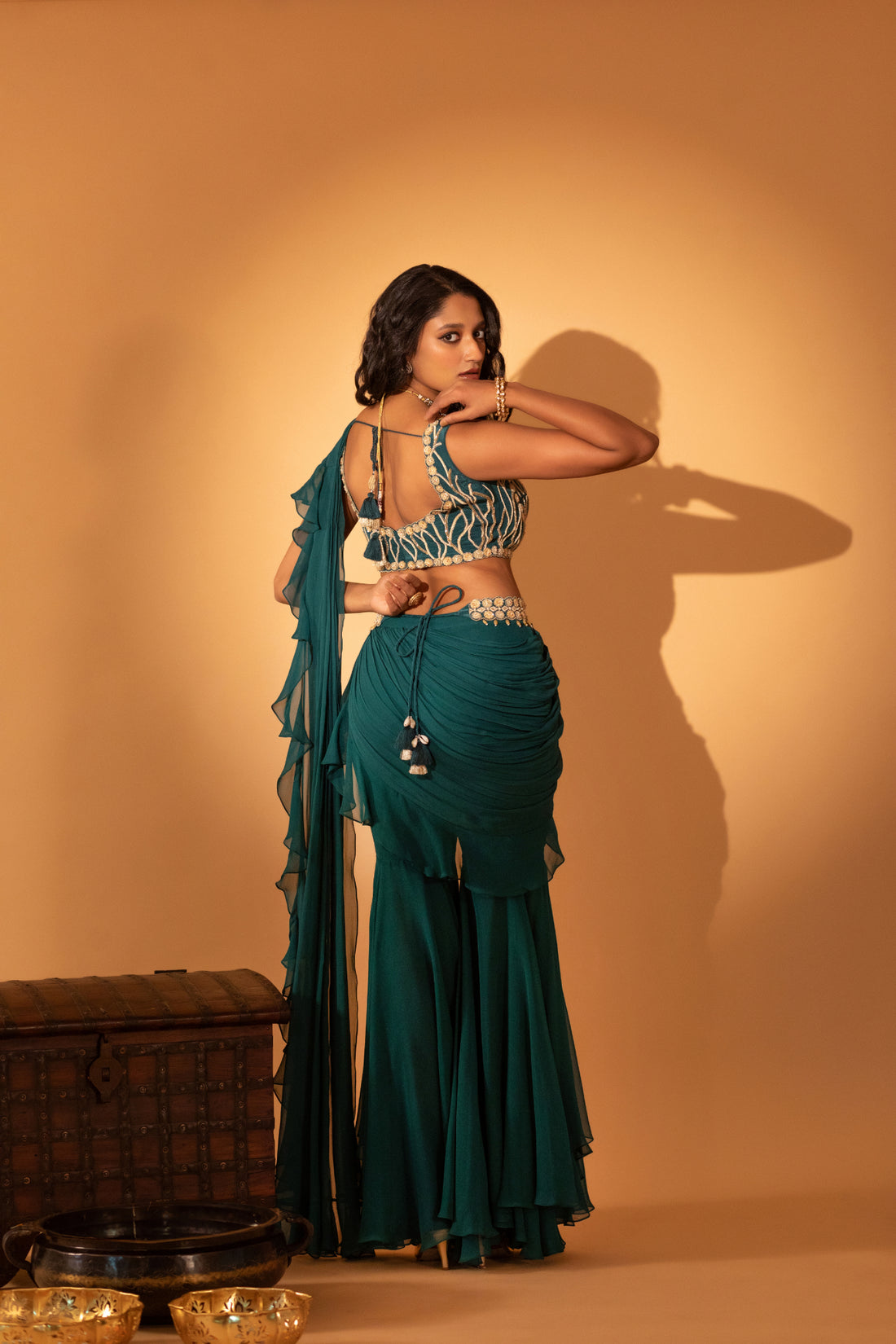 Sharara Saree (SS - 030)
