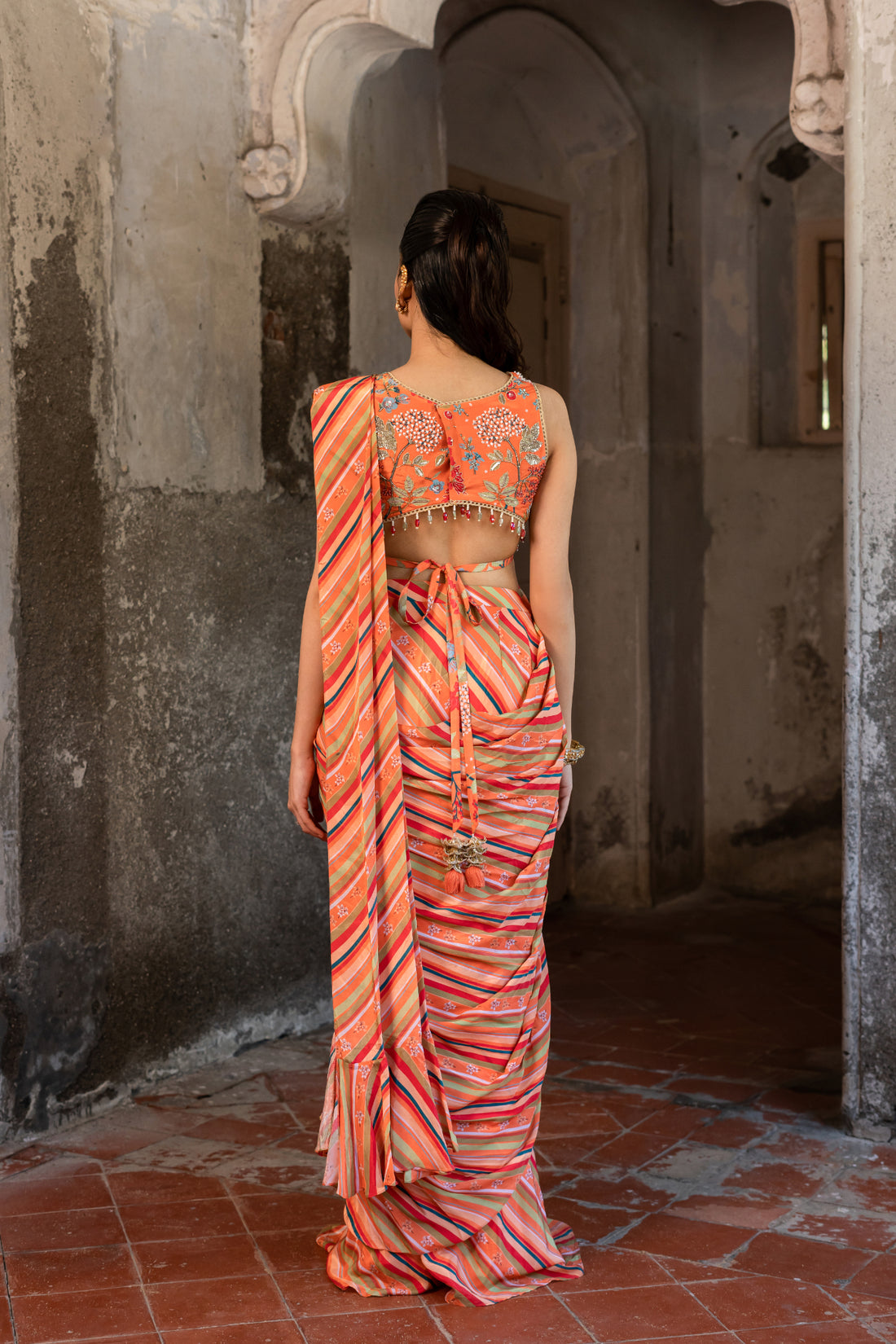 Saree set (SS - 076 A)