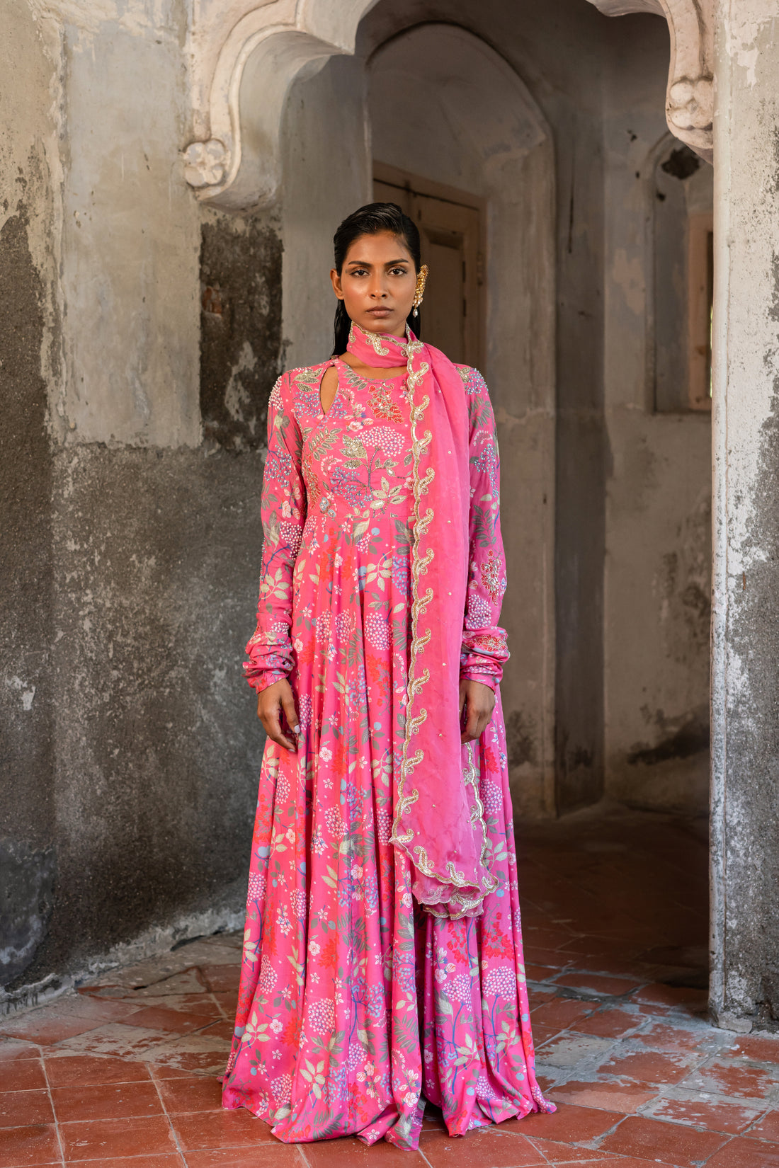 Anarkali set (SS - 085)