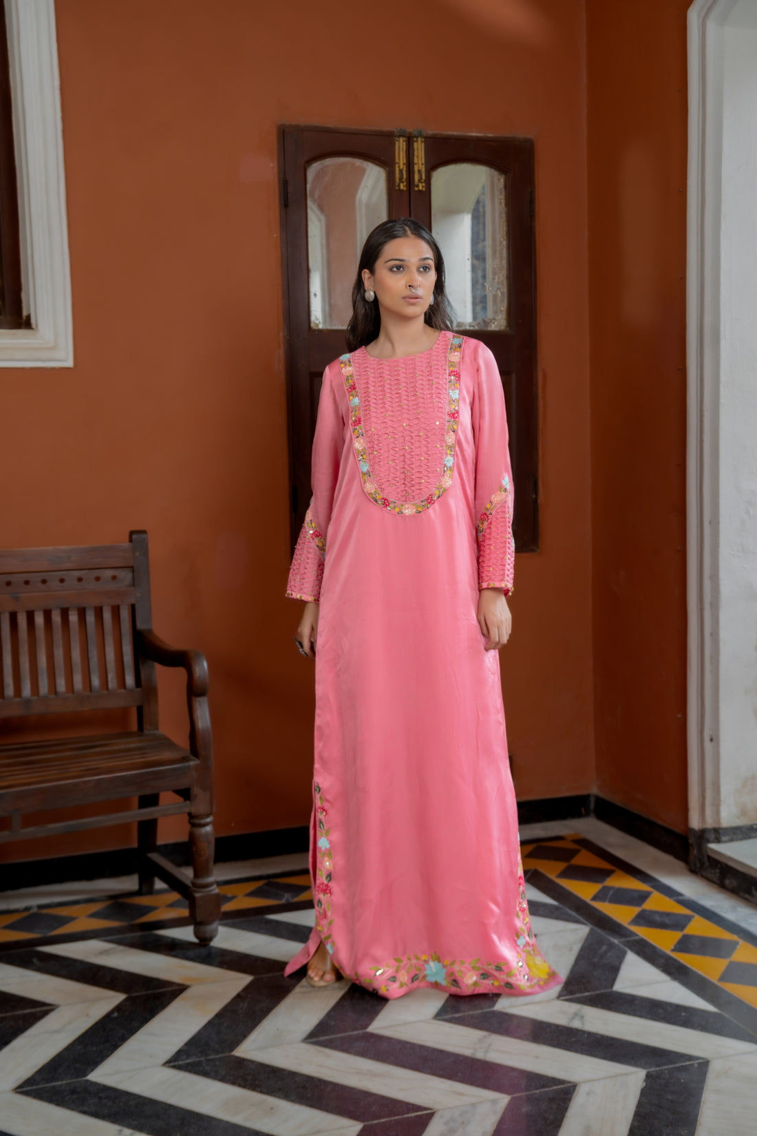 Pink Kaftan (SS-411)
