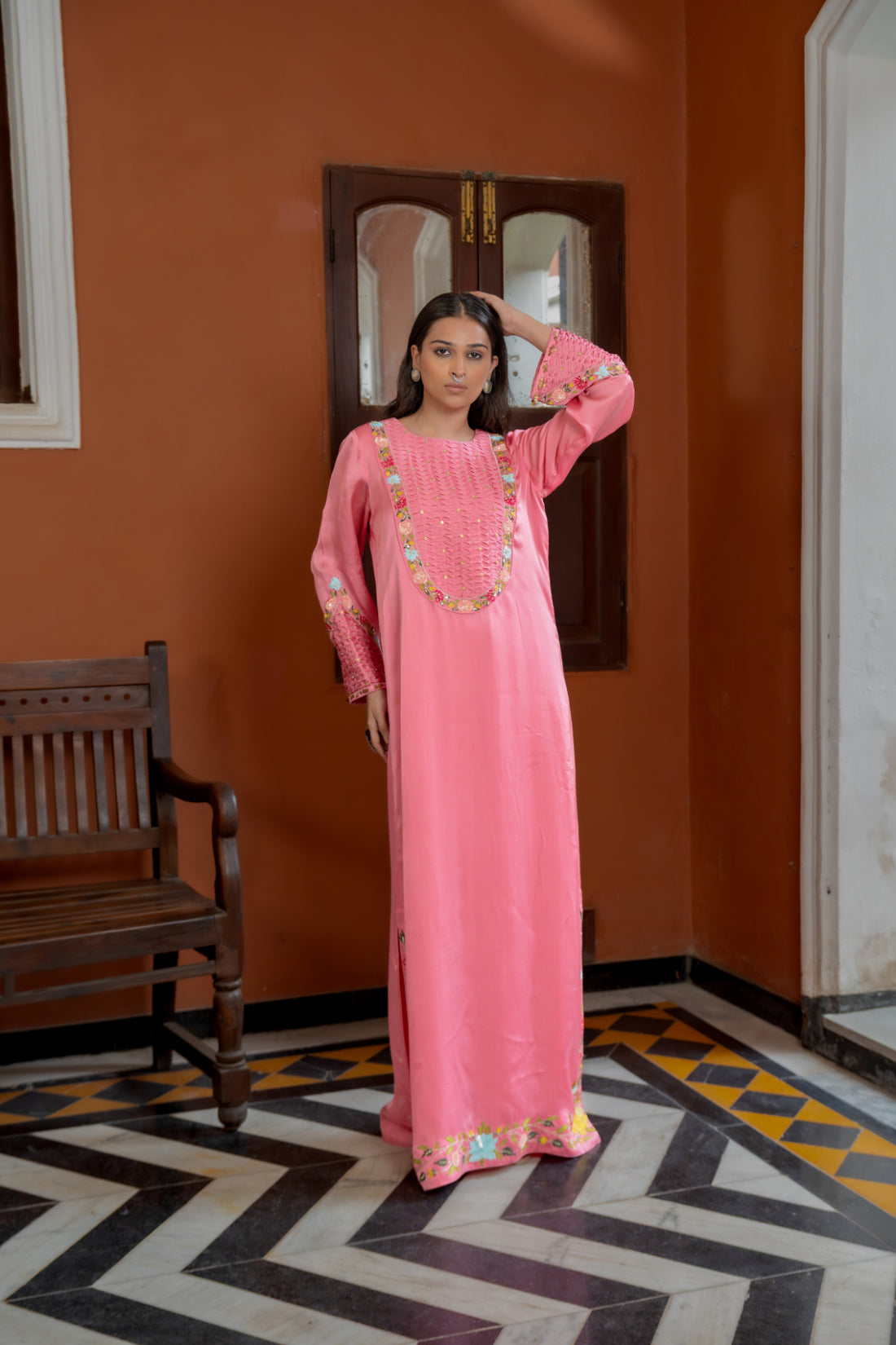 Pink Kaftan (SS-411)