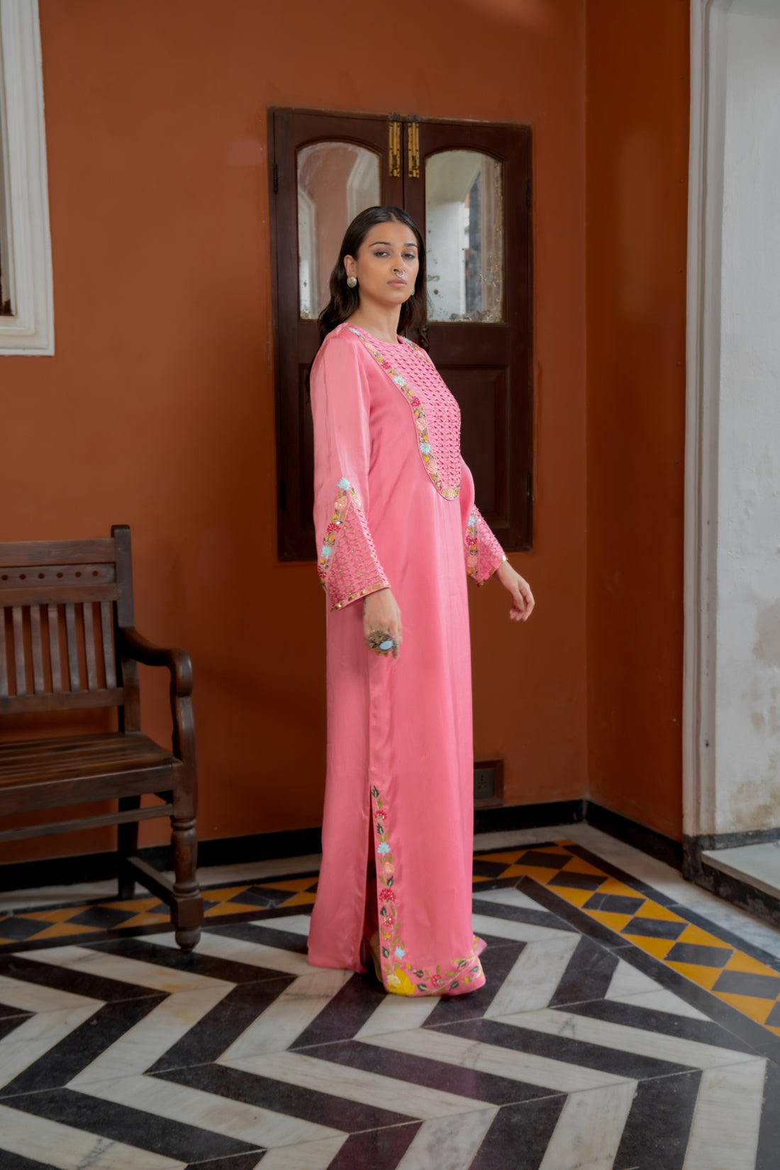 Pink Kaftan (SS-411)