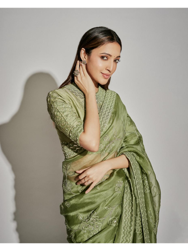 Neha Shetty in Saree set (SS - 116)