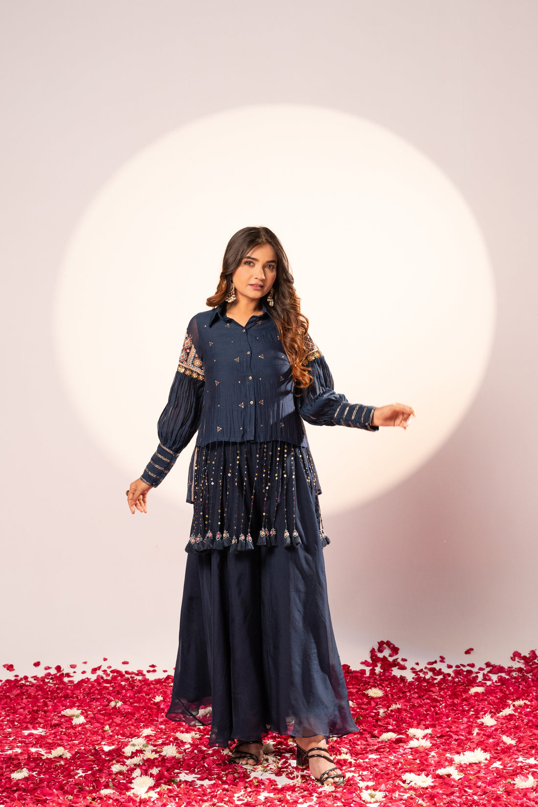 Blue Kurti set (SS-470)