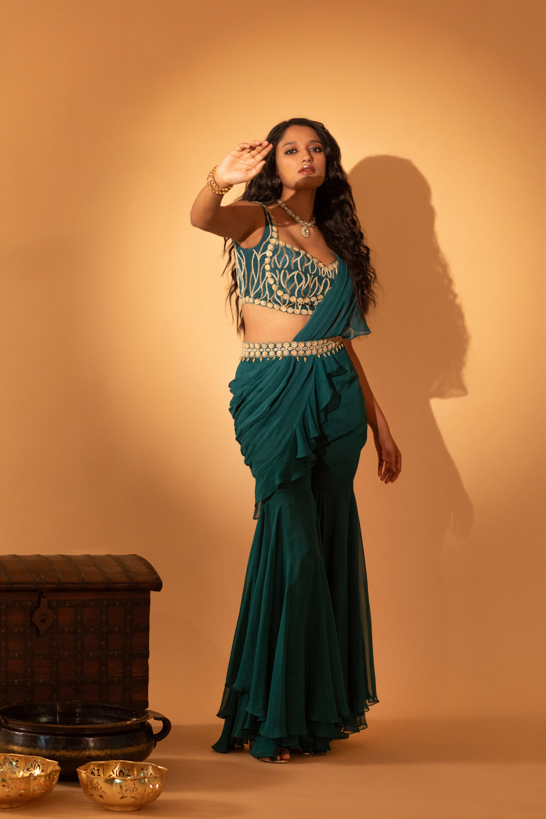 Sharara Saree (SS - 030)