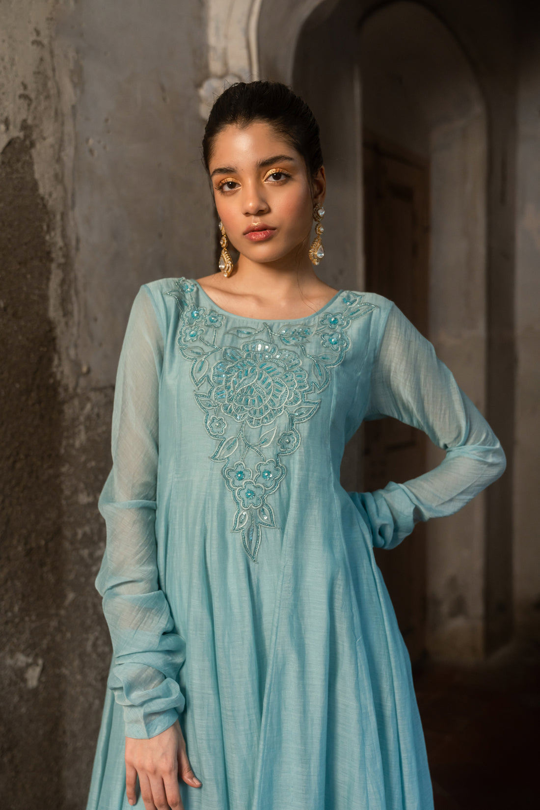 Anarkali set (SS - 107)