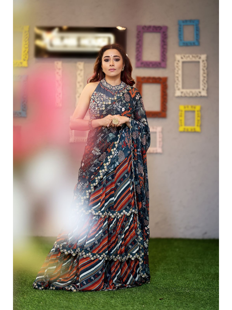 Tina Dutta in Saree set (SS - 101)